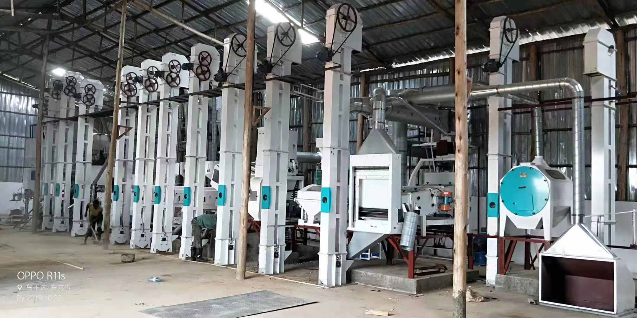 60TPD Rice Mill Plant in Uganda